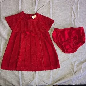 Cat & Jack Red Knit Dress